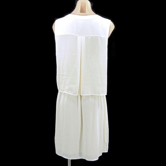 Maison Jules Sleeveless Off White Flowy Dress - Picture 2 of 10